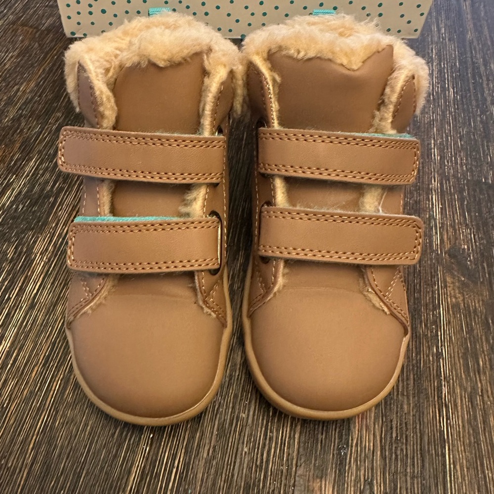 New Furry High Top Sneakers by Ten Little